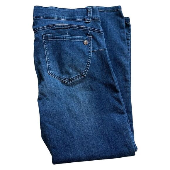 Womens Democracy Ab Solution Absolution Medium Rinse Leggings Jeans - Sz 16 - Picture 7 of 7